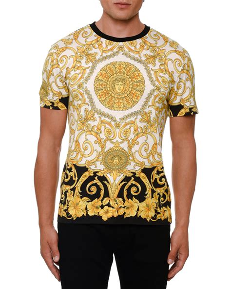 versace graphic tee|Men's Versace T.